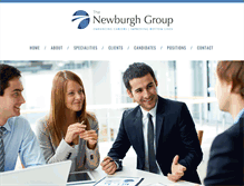 Tablet Screenshot of newburghgroup.com